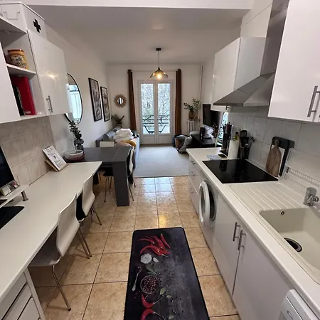 Appartement Avec Balcon, 5 Min Du Metro 1-6, Nation, Disneyland, Zoo, Bois De Vincennes Paris Exterior foto
